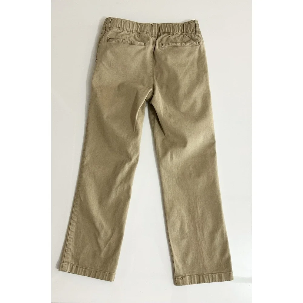 The Children's Place Boys Adjustable Waist Khaki Pants Size 6